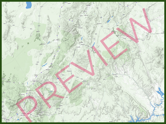 Printed large poster – 48"x36" Top laminated with DRY ERASE Overlaminate - diy - x36x48 - landscape - 20260410