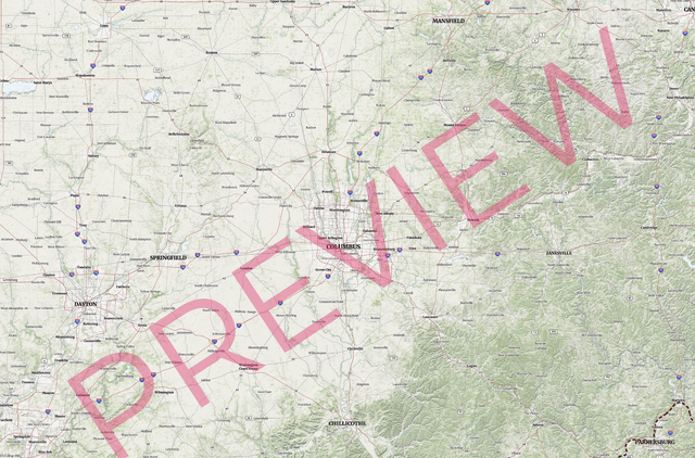 Printed large poster – 72"x48" Top laminated with DRY ERASE Overlaminate - natgeo - x48x72 - landscape - 20250116