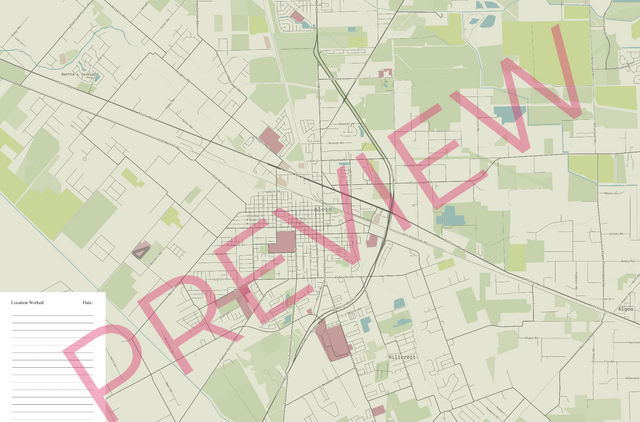 Printed large poster – 72"x48" Top laminated with DRY ERASE Overlaminate - classic - x48x72 - landscape - 20250106