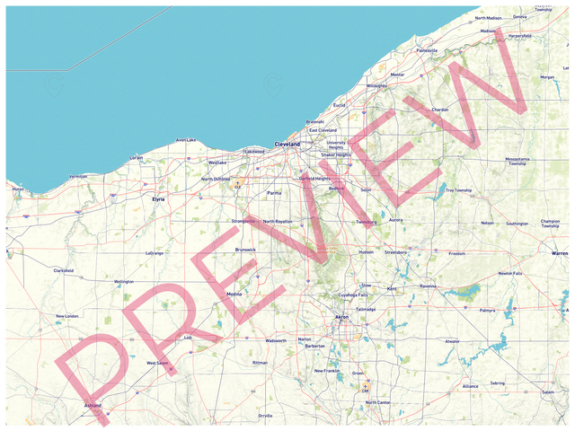 Printed large poster – 48"x36" Top Laminated - roadtrip - x36x48 - landscape - 20260811