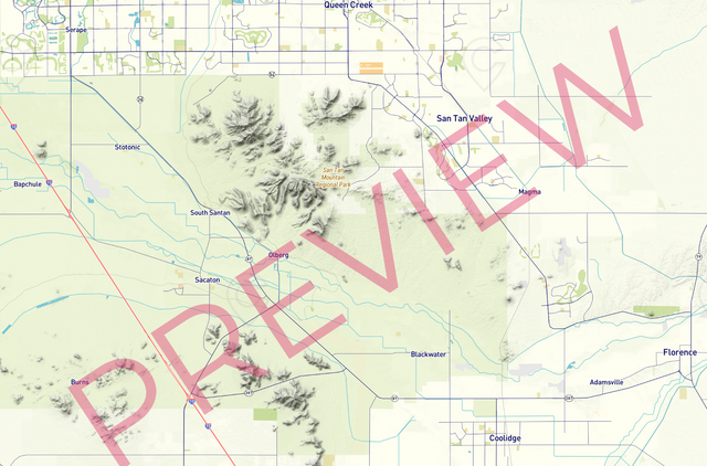 Printed large poster – 72"x48" - roadtrip - x48x72 - landscape - 20241213