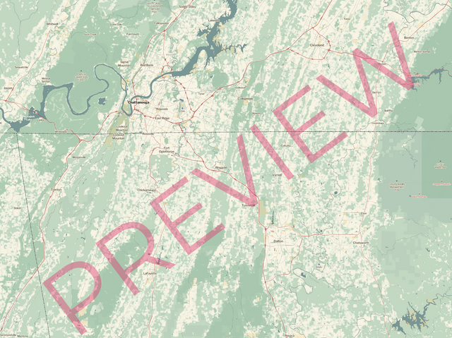 Printed large poster – 48"x36" Top Laminated - retro - x36x48 - landscape - 20251030