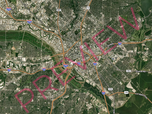 Printed large poster – 48"x36" Top Laminated - satellite - x36x48 - landscape - 20250331