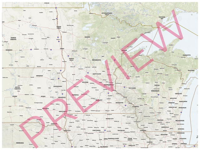 Printed large poster – 48"x36" Top laminated with DRY ERASE Overlaminate - natgeo - x36x48 - landscape - 20260403