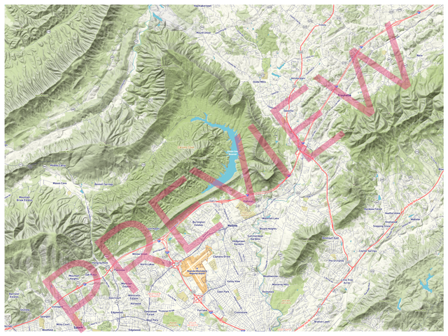 Printed large poster – 48"x36" Top laminated with DRY ERASE Overlaminate - roadtrip - x36x48 - landscape - 20241206