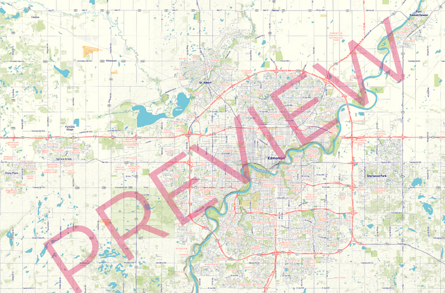 Printed large poster – 72"x48" Top laminated with DRY ERASE Overlaminate - roadtrip - x48x72 - landscape - 20260929