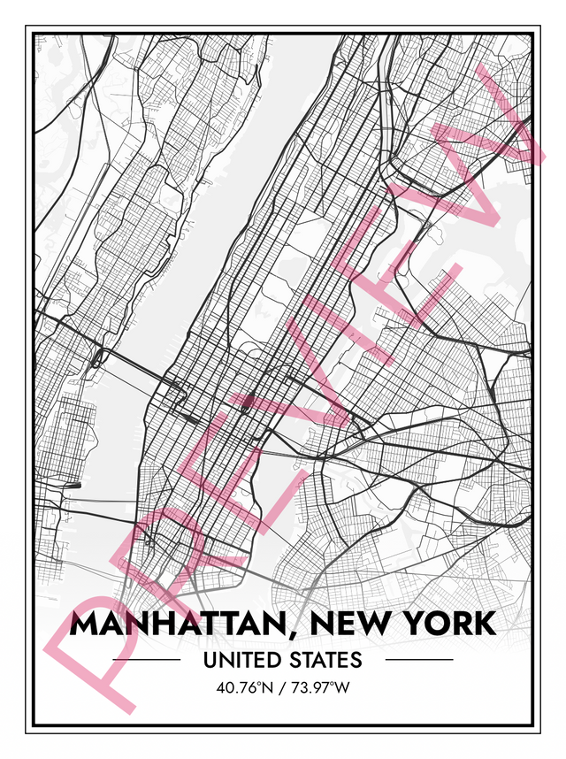 Printed poster – 24"x18" - modern - x18x24 - portrait - 20250108