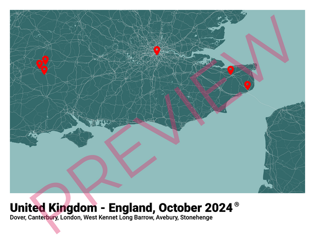 Printed poster – 12"x16" - pantone - x12x16 - landscape - 20241230