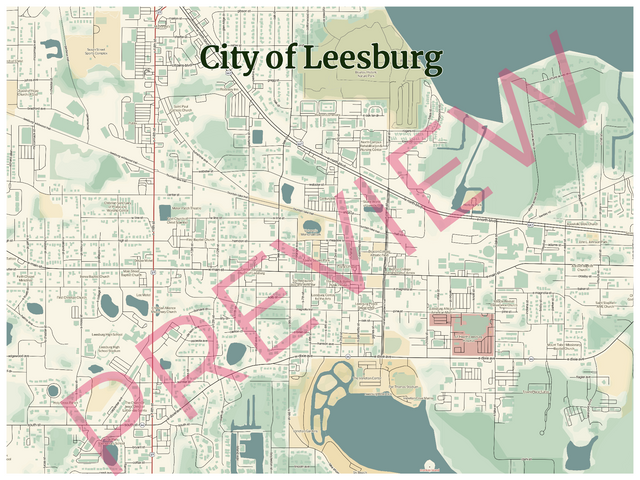 Printed large poster – 48"x36" - retro - x36x48 - landscape - 20250211