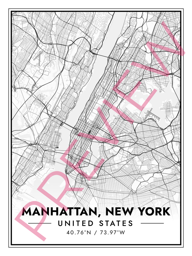 Printed poster – 24"x18" - modern - x18x24 - portrait - 20250901