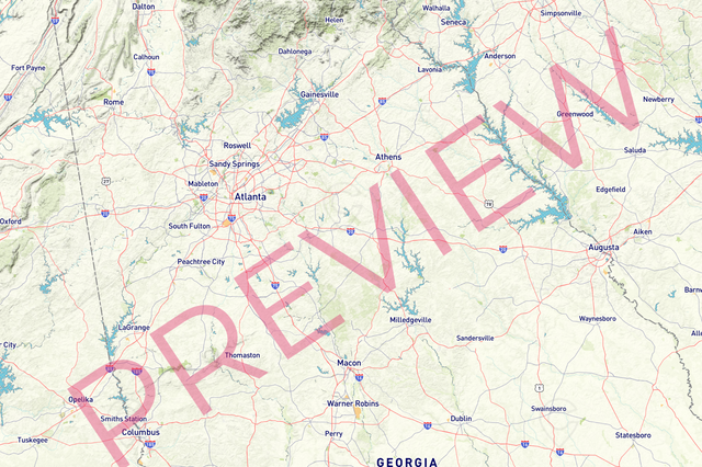 Orafol Peel & Stick Vinyl with DRY ERASE LAMINATION - roadtrip - mural - 144x96inches - 20250410