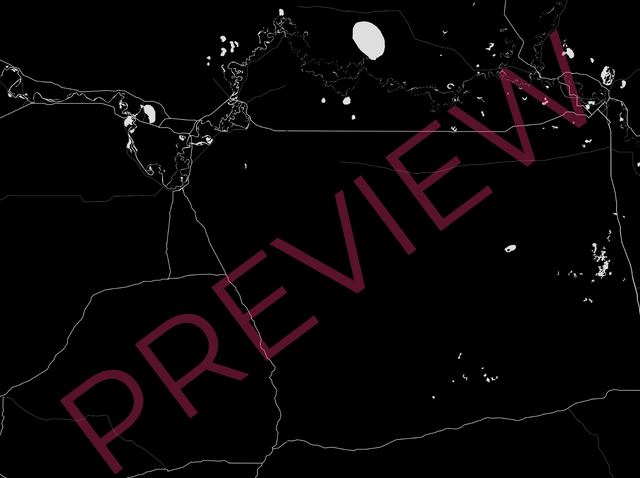 Printed large poster – 48"x36" - minimalist - x36x48 - landscape - 20250404