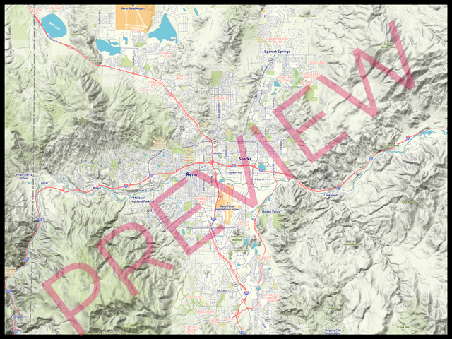 Printed large poster – 48"x36" - roadtrip - x36x48 - landscape - 20250103
