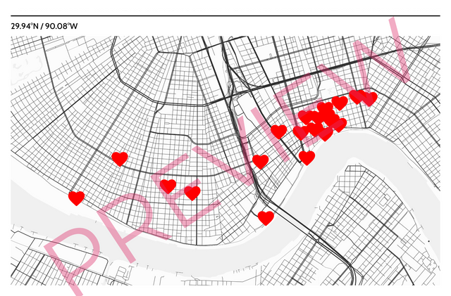 Printed poster – 36"x24" - abstract - x24x36 - landscape - 20241223