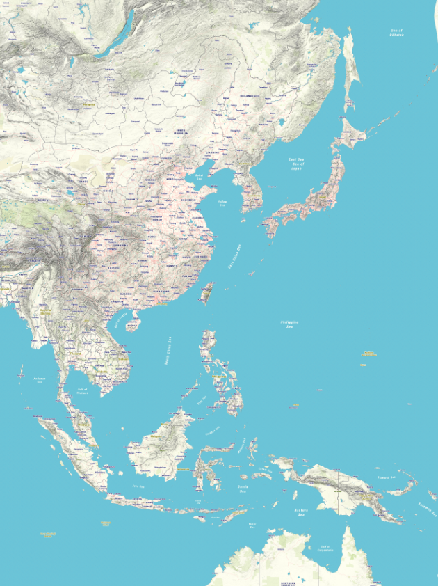 Custom digital map Felix CF