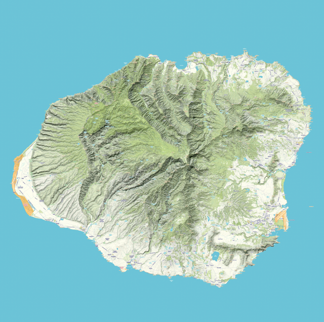 custom printed map 48x48 Hope R