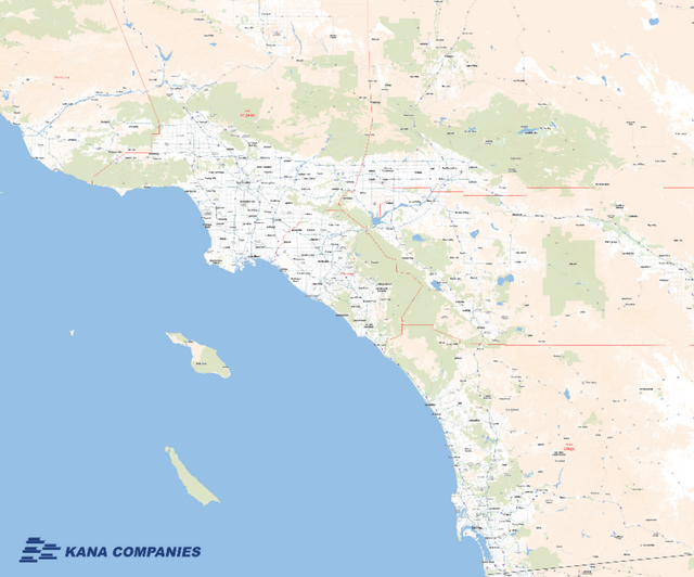 Custom Digital map 72x60 David C