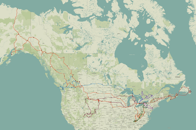 Custom digital map Jay B
