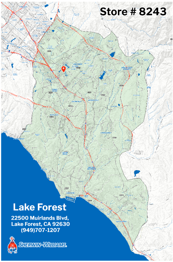 Custom Printed large poster 72x48 dry erase lamination Diana P. Customaps