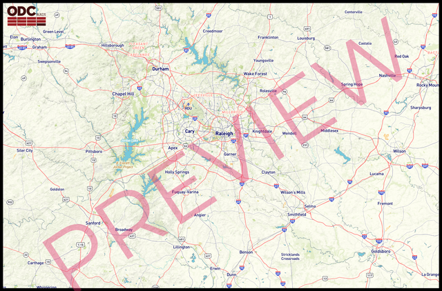 Printed large poster – 72"x48" Top laminated with DRY ERASE Overlaminate - roadtrip - x48x72 - landscape - 20250108