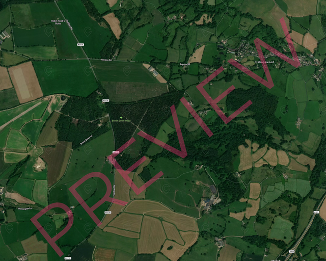 Printed poster – 16"x20" - satellite - x16x20 - landscape - 20250221