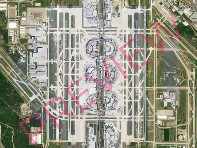 Printed large poster – 48"x36" - satellite - x36x48 - landscape - 20250225