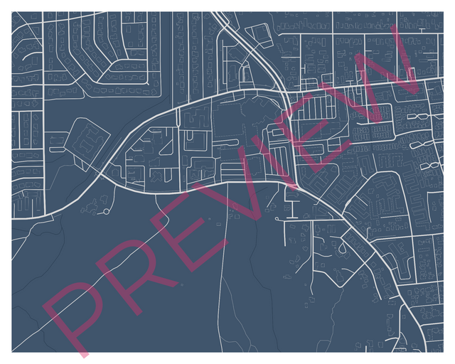 Printed poster – 16"x20" - asphalt - x16x20 - landscape - 20250921