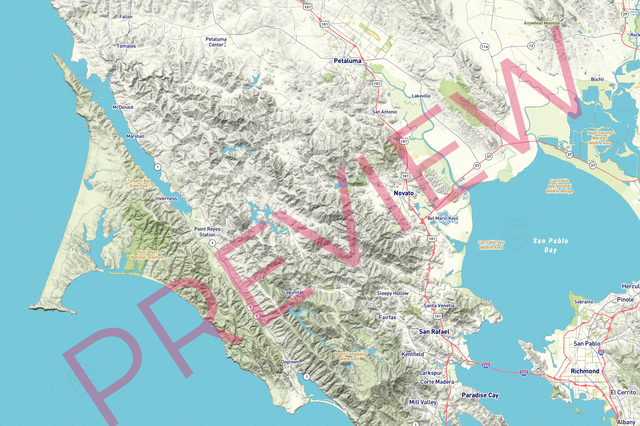 Orafol Peel & Stick Vinyl with Matte Lamination - roadtrip - mural - 90x60inches - 20250318