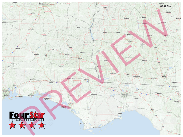 Printed large poster – 48"x36" Top laminated with DRY ERASE Overlaminate - diy - x36x48 - landscape - 20260831