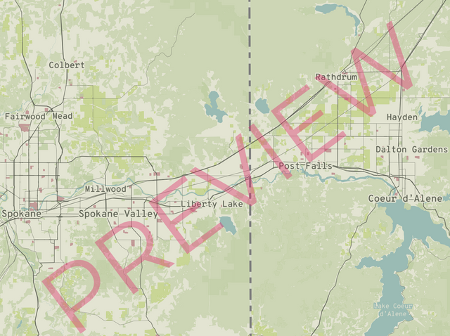 Printed large poster – 48"x36" Top Laminated - classic - x36x48 - landscape - 20251108