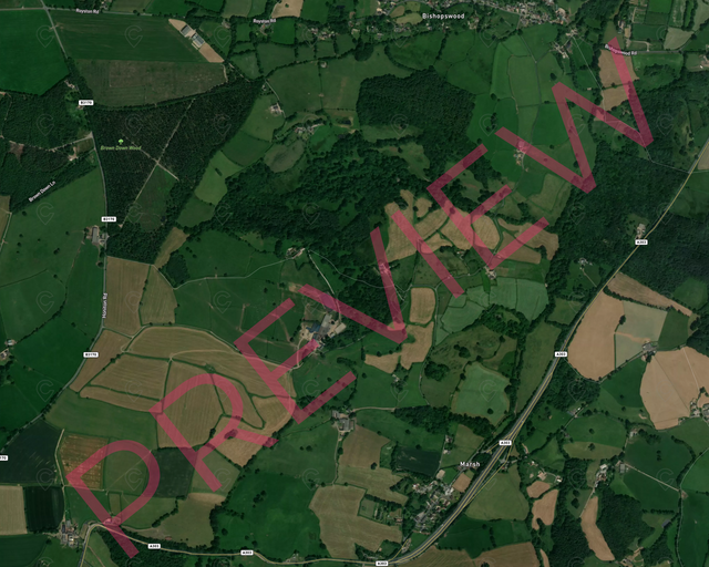 Printed poster – 16"x20" - satellite - x16x20 - landscape - 20250221