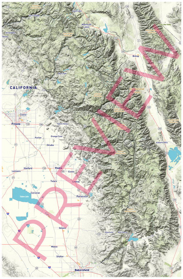 Printed large poster – 72"x48" - roadtrip - x48x72 - portrait - 20250417