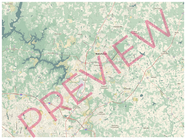 Printed large poster – 48"x36" - retro - x36x48 - landscape - 20250107