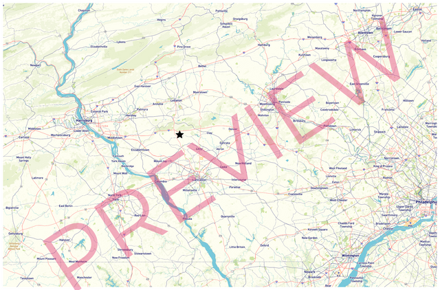 Printed large poster – 72"x48" - roadtrip - x48x72 - landscape - 20250310