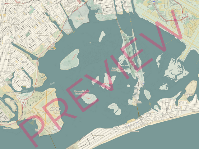 Printed large poster – 48"x36" Top Laminated - retro - x36x48 - landscape - 20241206