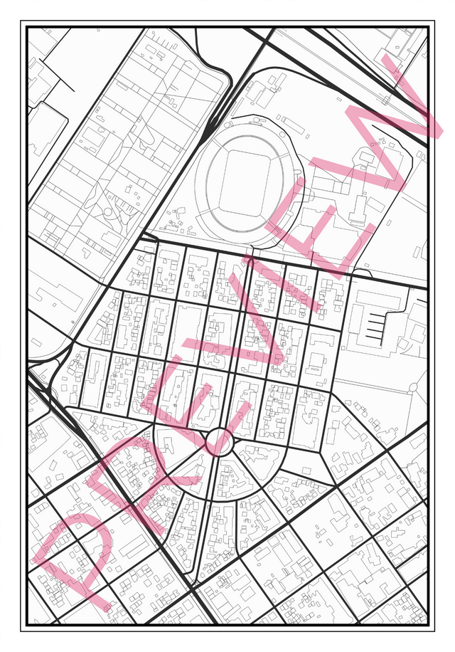 Printed poster – 70cm x 100cm - modern - x70x100 - portrait - 20251123