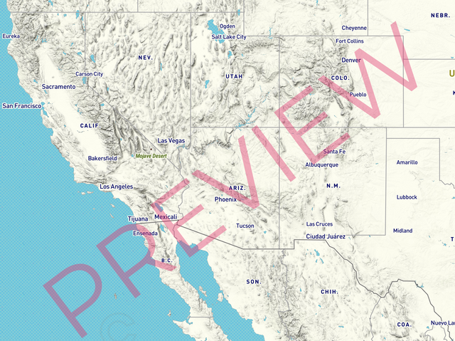 Printed large poster – 48"x36" Top laminated with DRY ERASE Overlaminate - roadtrip - x36x48 - landscape - 20260305