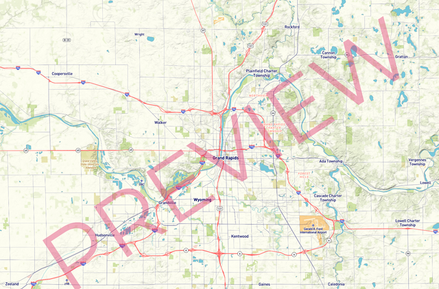 Printed large poster – 72"x48" Top laminated with DRY ERASE Overlaminate - roadtrip - x48x72 - landscape - 20251118