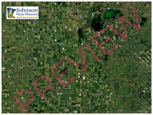 Printed large poster – 48"x36" Top laminated with DRY ERASE Overlaminate - satellite - x36x48 - landscape - 20241231