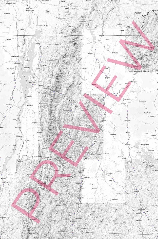 Printed large poster – 72"x48" Top laminated with DRY ERASE Overlaminate - diy - x48x72 - portrait - 20250302