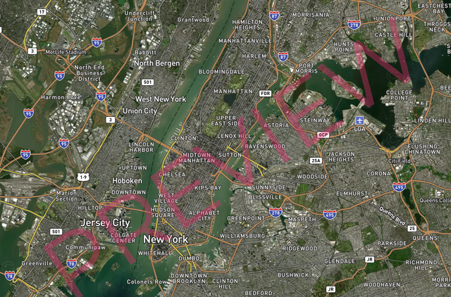 Printed large poster – 72"x48" Top laminated with DRY ERASE Overlaminate - satellite - x48x72 - landscape - 20250225