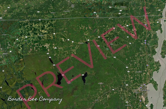 Printed large poster – 72"x48" Top laminated with DRY ERASE Overlaminate - satellite - x48x72 - landscape - 20250819