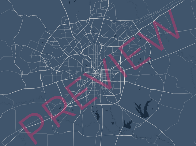 Printed large poster – 48"x36" - asphalt - x36x48 - landscape - 20241226