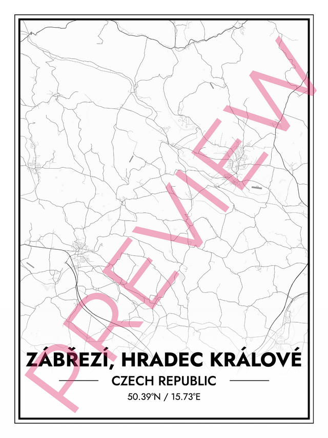 Printed poster – 24"x18" - modern - x18x24 - portrait - 20251212