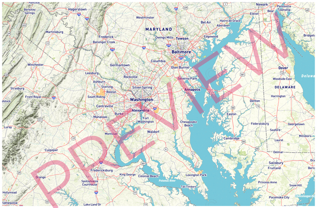 Printed large poster – 72"x48" - roadtrip - x48x72 - landscape - 20250217