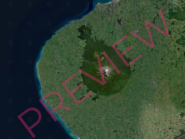 Printed poster – 12"x16" - satellite - x12x16 - landscape - 20251013