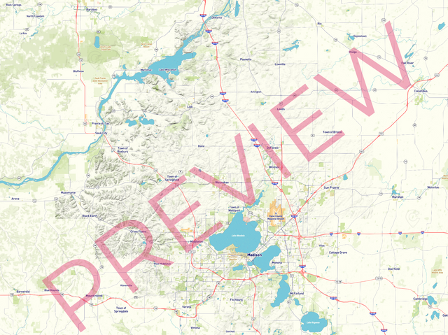 Printed large poster – 48"x36" - roadtrip - x36x48 - landscape - 20250808