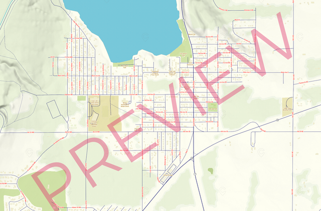 Printed large poster – 72"x48" - roadtrip - x48x72 - landscape - 20250207