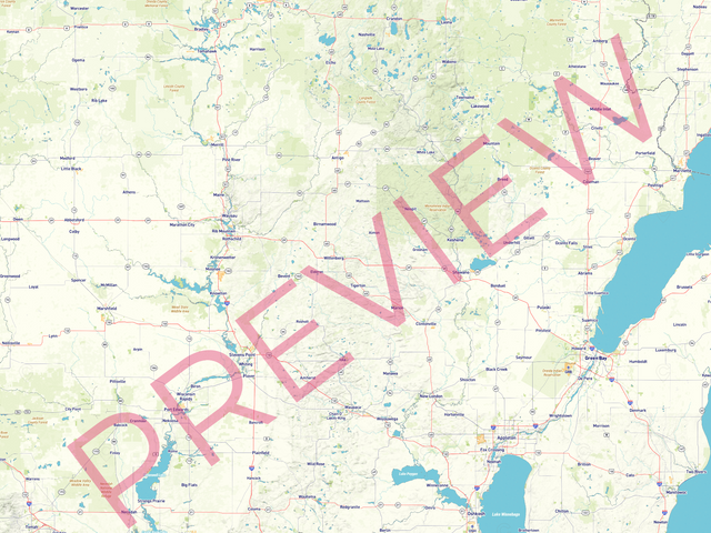 Printed large poster – 48"x36" Top laminated with DRY ERASE Overlaminate - roadtrip - x36x48 - landscape - 20250502