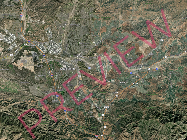 Printed large poster – 48"x36" - satellite - x36x48 - landscape - 20251031